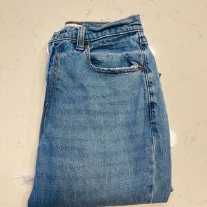 Abercrombie & Fitch Light Blue Straight Leg Jeans